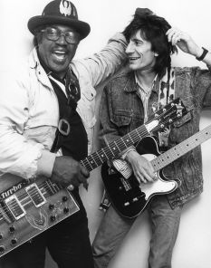 Bo Diddley,  Ron Wood,  1987 , NYC.jpg